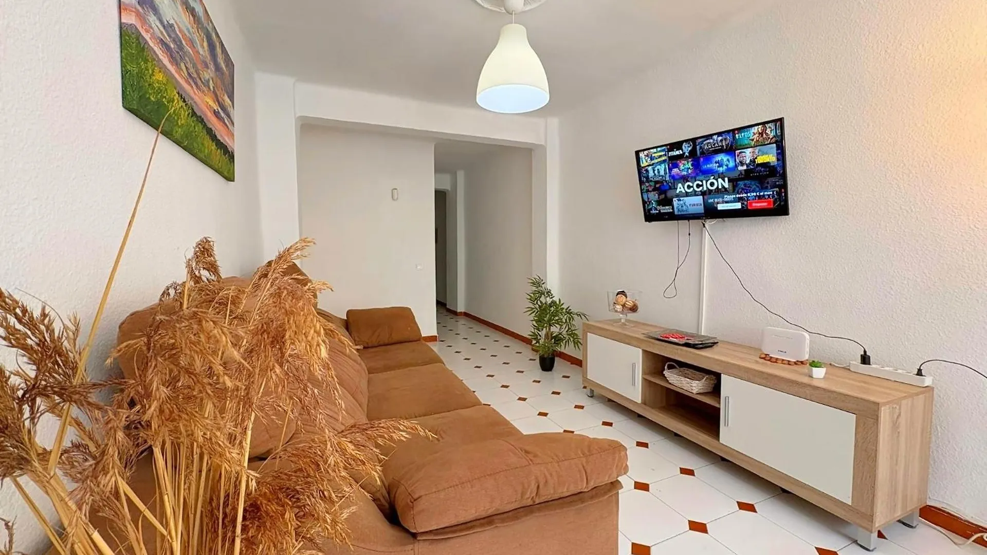 Daire Reyhouse Huelin 3Rooms Cerca De La Playa Con Ac Málaga İspanya